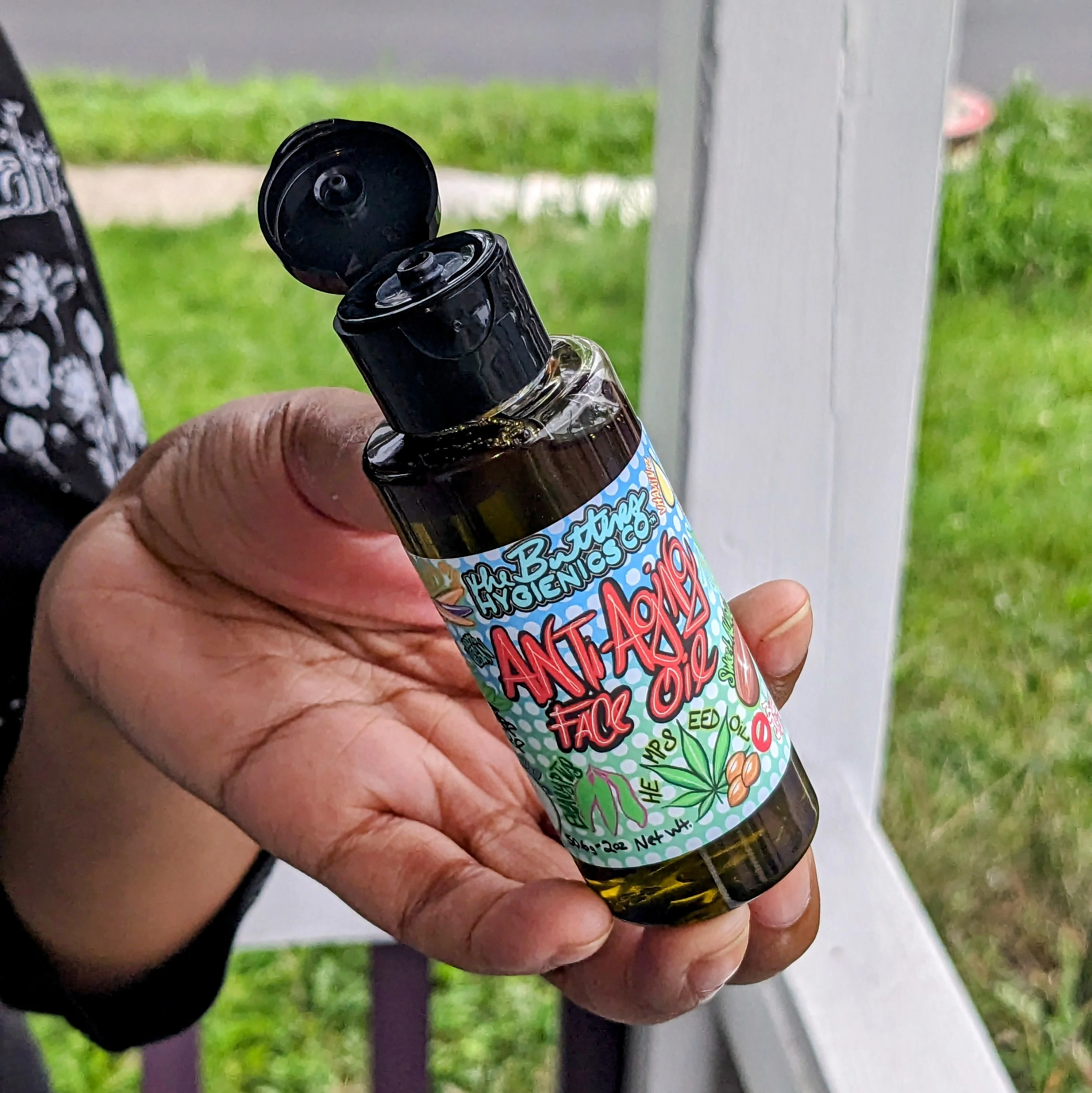 Anti-Aging ❌ Face Oil w SPF | Red Raspberry, Carrot Seed + Jojoba - Image 7