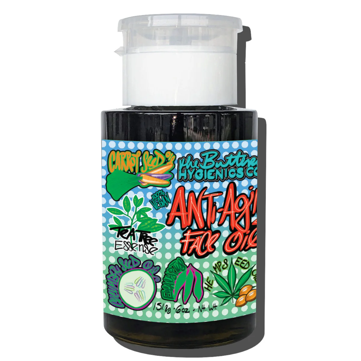 Anti-Aging ❌ Face Oil w SPF | Red Raspberry, Carrot Seed + Jojoba - Image 9