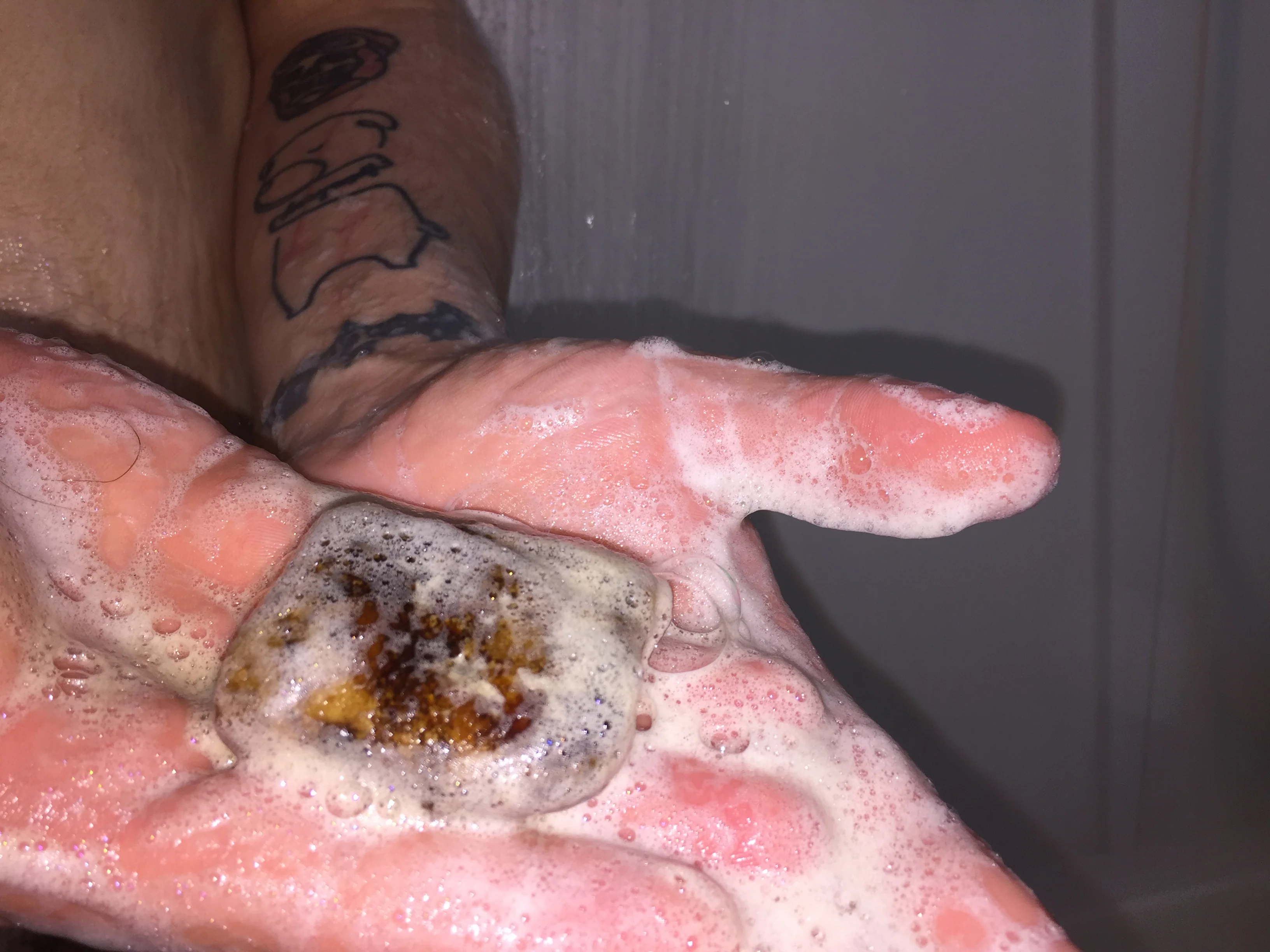 Black Soap Healing Cleansing & Shaving Bar w/ Plantain extract + 50% Shea Butter! [100% ORGANIC] - Image 5