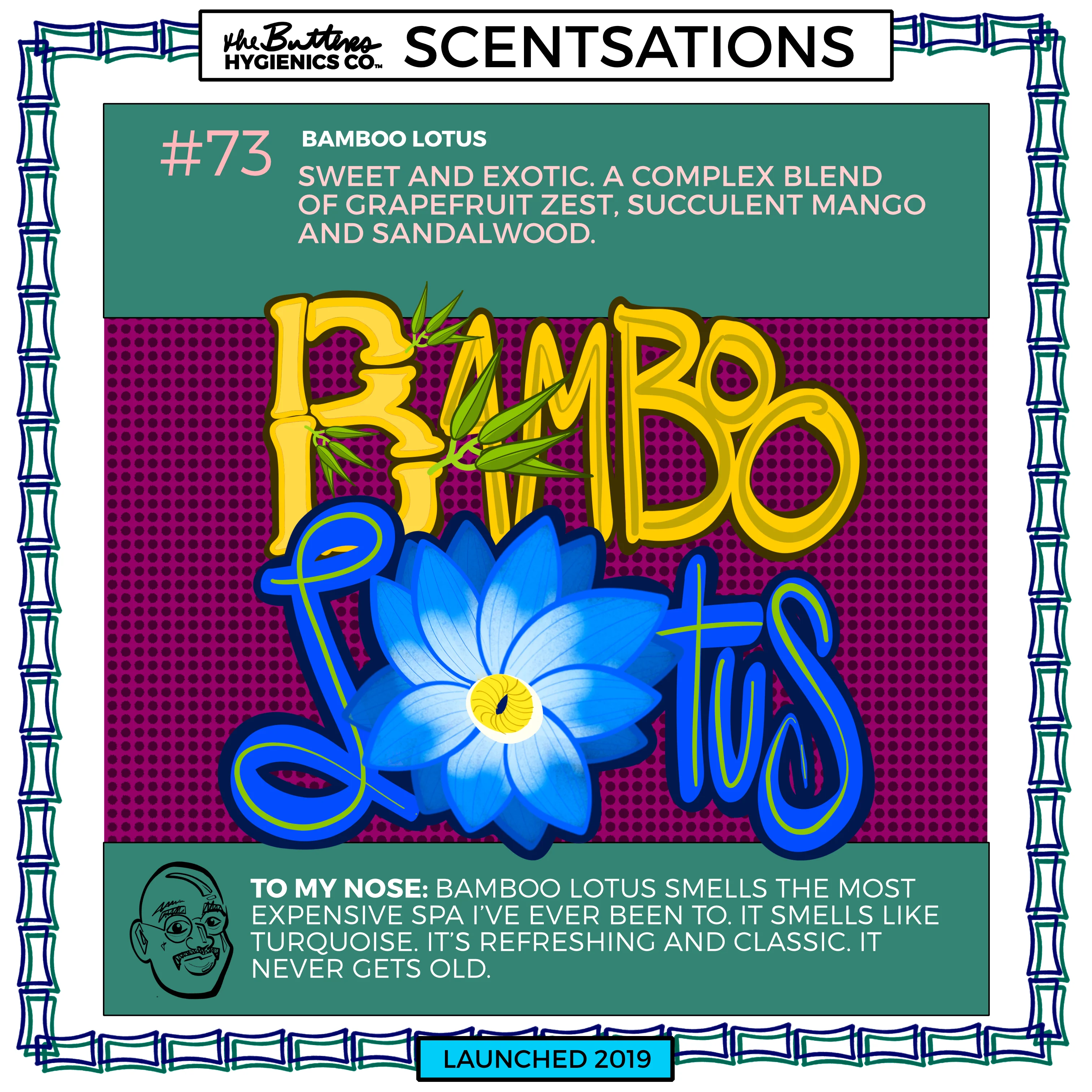 Bamboo 🎋 Lotus Bath Bomb 💣w/ Hempseed Oil (100mg Pure CBD) [2-Pack] - Image 6