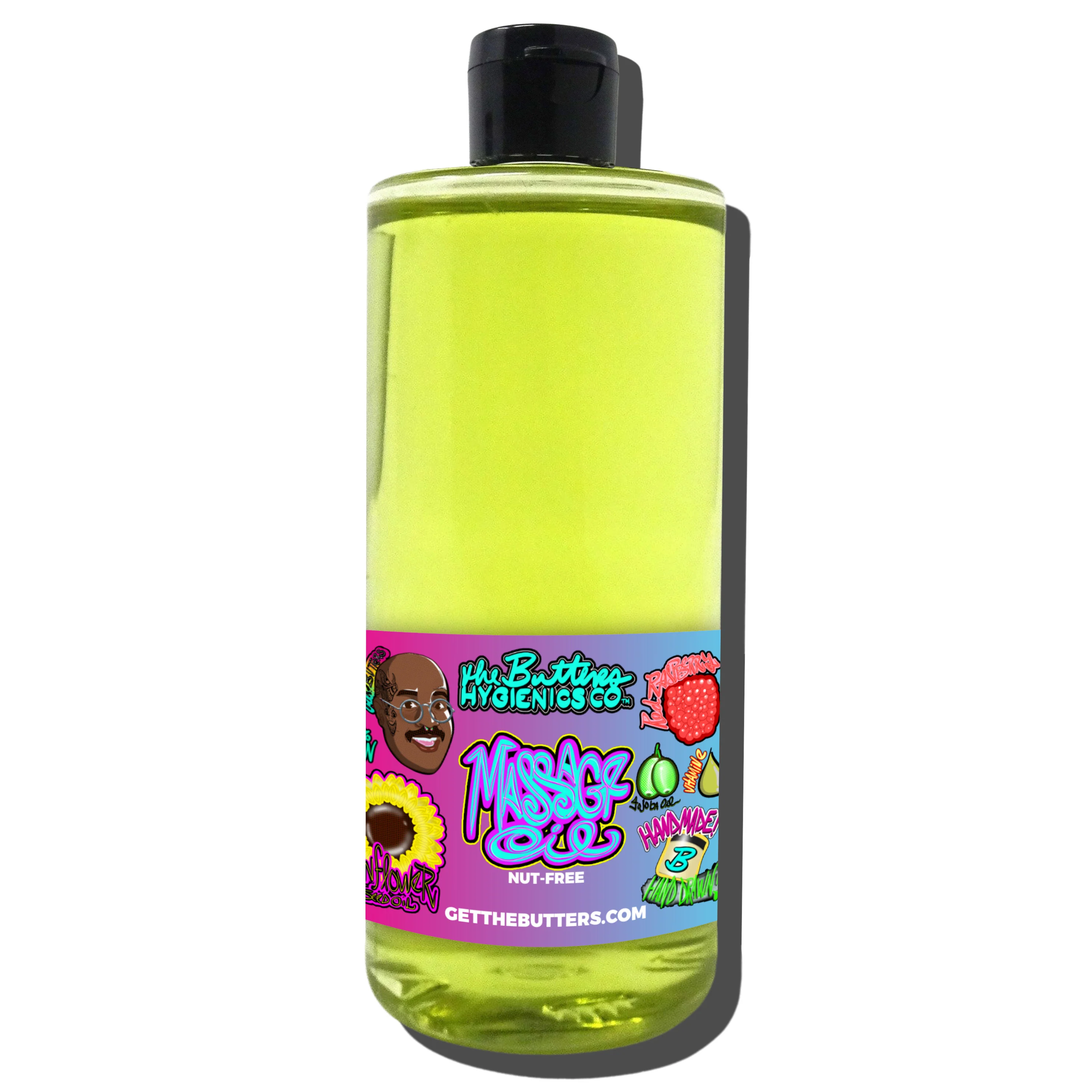 Body Work and Massage Oil 💆 | Sunflower X Grapeseed w Red Raspberry Seed Oil (Nut Free) - Image 7