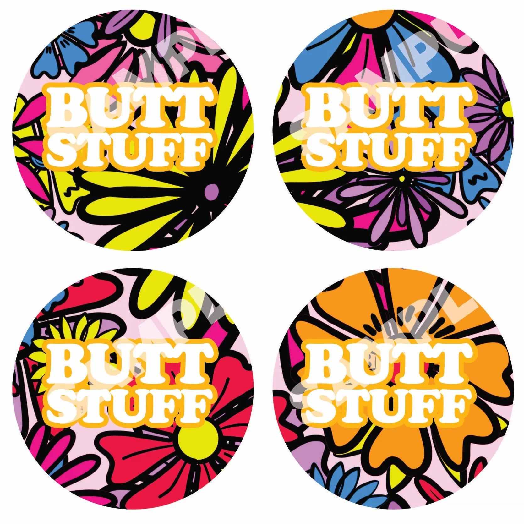 Butt Stuff - Sticker Sheet - Image 3