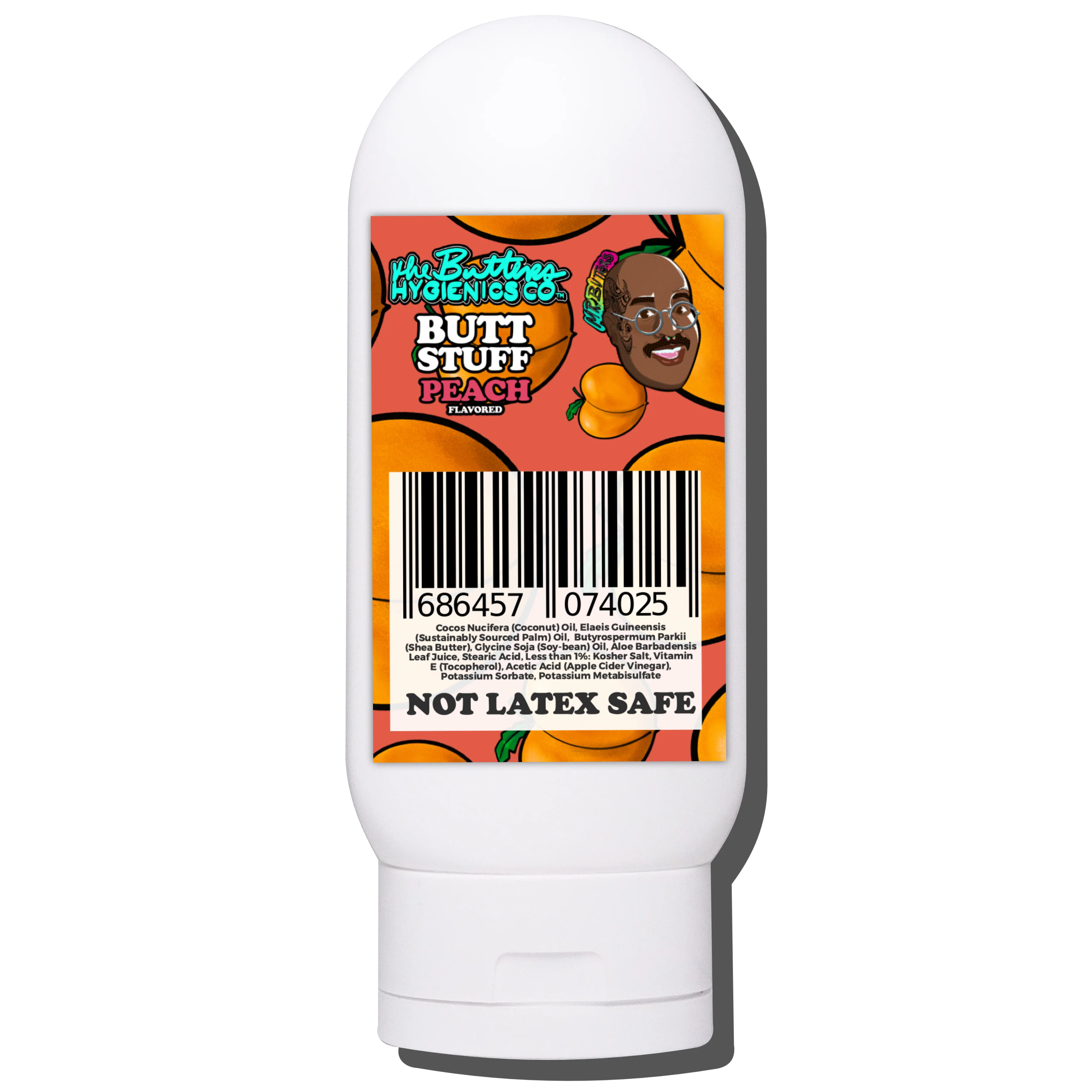 BUTT STUFF FLAVORED: PEACH - The World's Best Tasting Lube for Analingus - Image 3