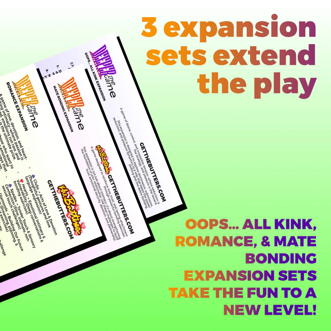 DEEPER - The Game: BALLS DEEP IN LOVE EDITION - The Ultimate Relationship Game for Emotional Depth, Physical Intimacy & Unshakable Love - Image 5