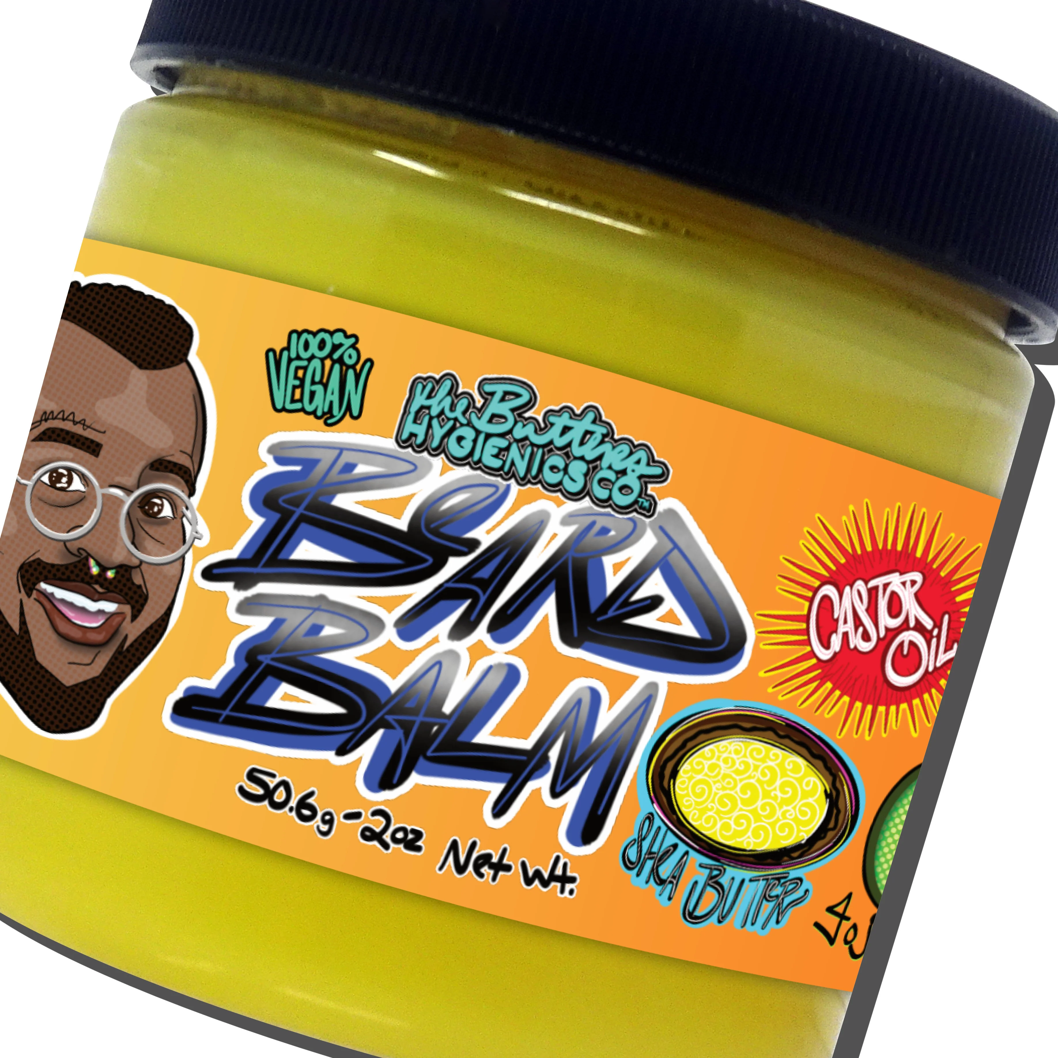 Gold Silk Beard Balm | Mango Butter X Jojoba - Image 3