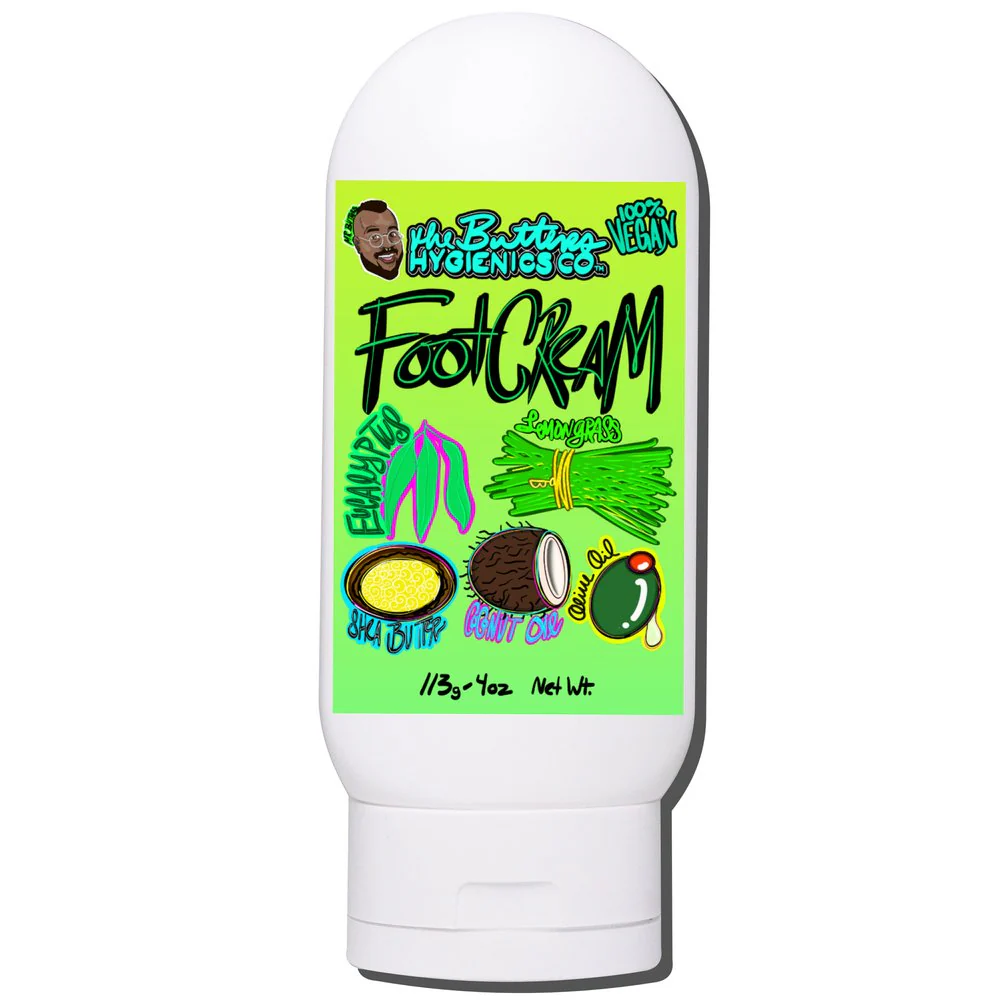 Invigorating Foot 🦶 Cream w/ Shea, Lemongrass, Eucalyptus 🌿