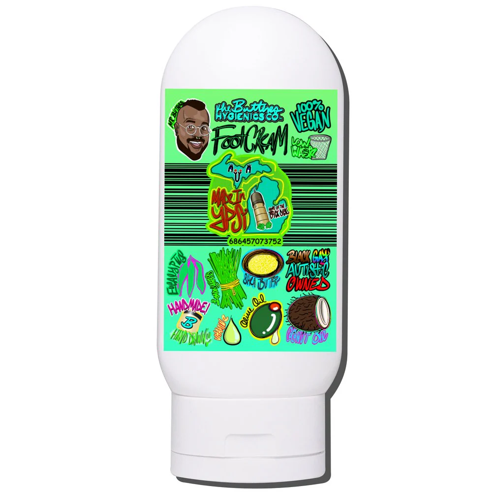 Invigorating Foot 🦶 Cream w/ Shea, Lemongrass, Eucalyptus 🌿 - Image 3