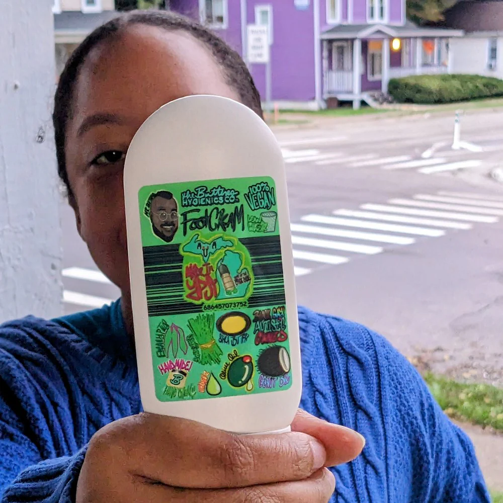 Invigorating Foot 🦶 Cream w/ Shea, Lemongrass, Eucalyptus 🌿 - Image 5