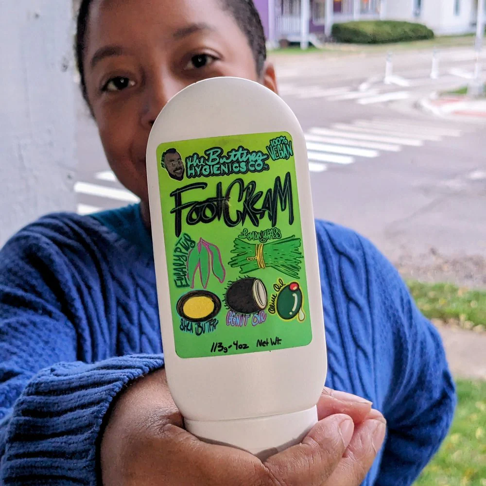 Invigorating Foot 🦶 Cream w/ Shea, Lemongrass, Eucalyptus 🌿 - Image 6