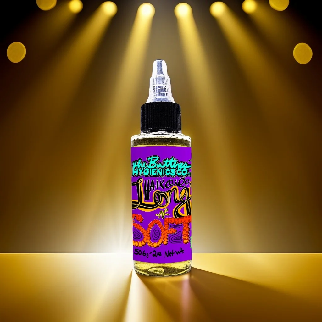 Long N Soft π Hair Food Serum - Growth / Retention - Castor, Rosemary, Hempseed Oil - Image 8
