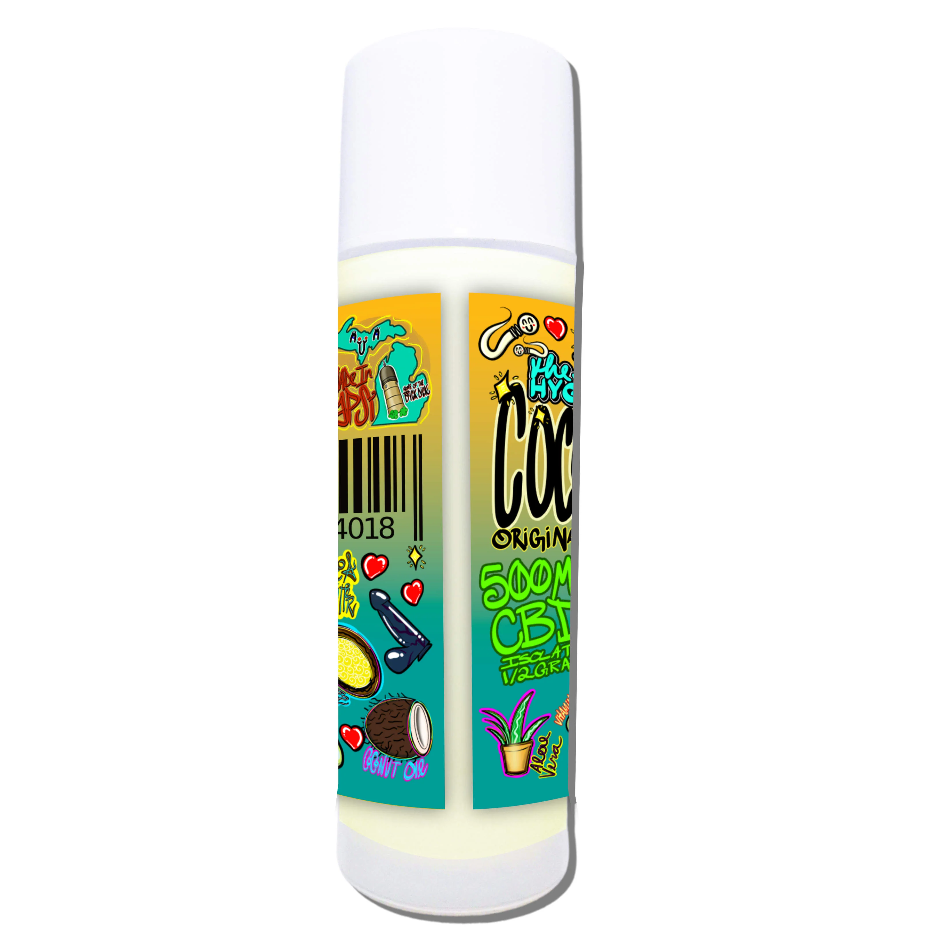 Lube: Cocoa Butter w 500MG CBD (Soy/Palm Free) - Image 5