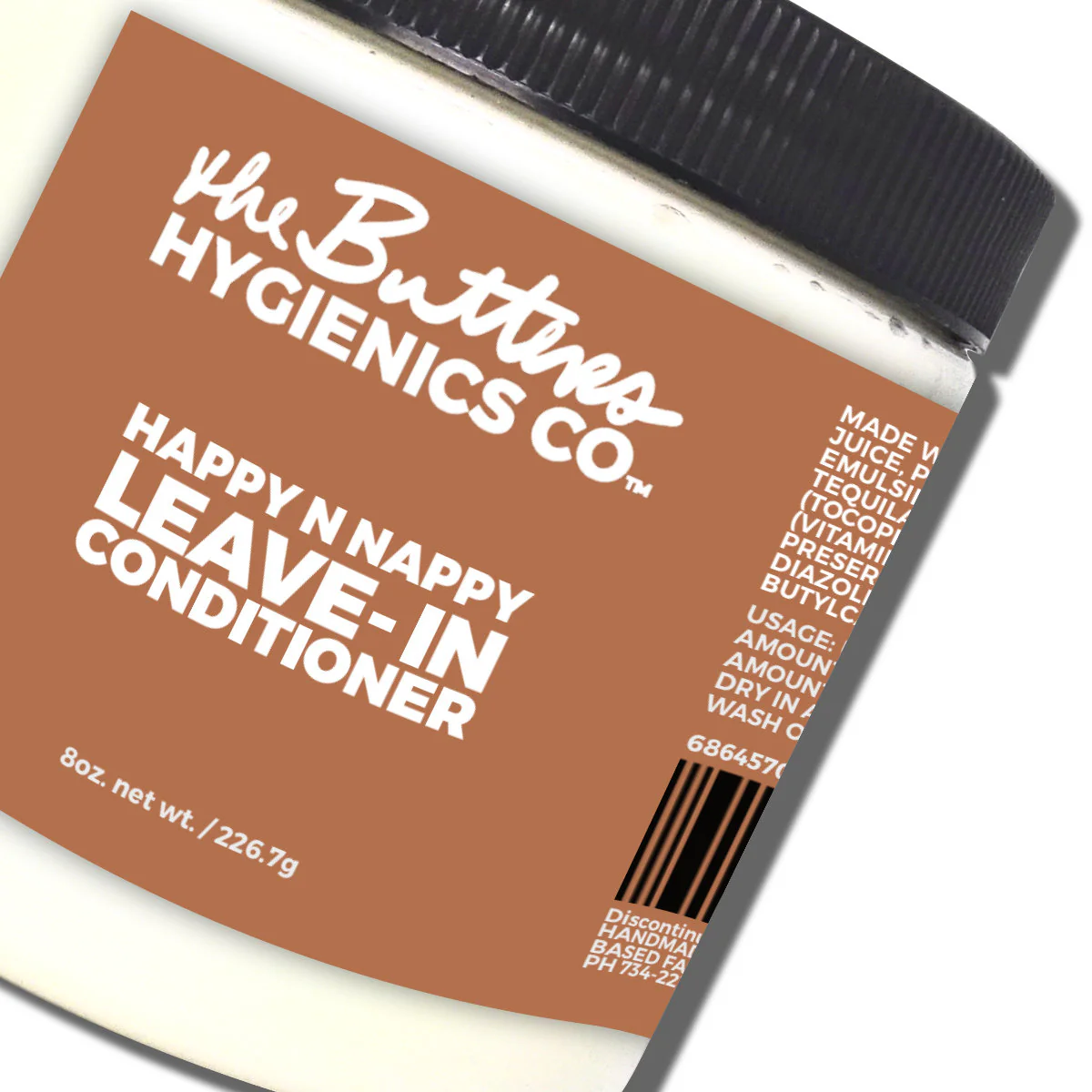 Nappy N' Happy Deep Conditioning Leave-In | Agave X Avocado Oil π₯ - Image 3