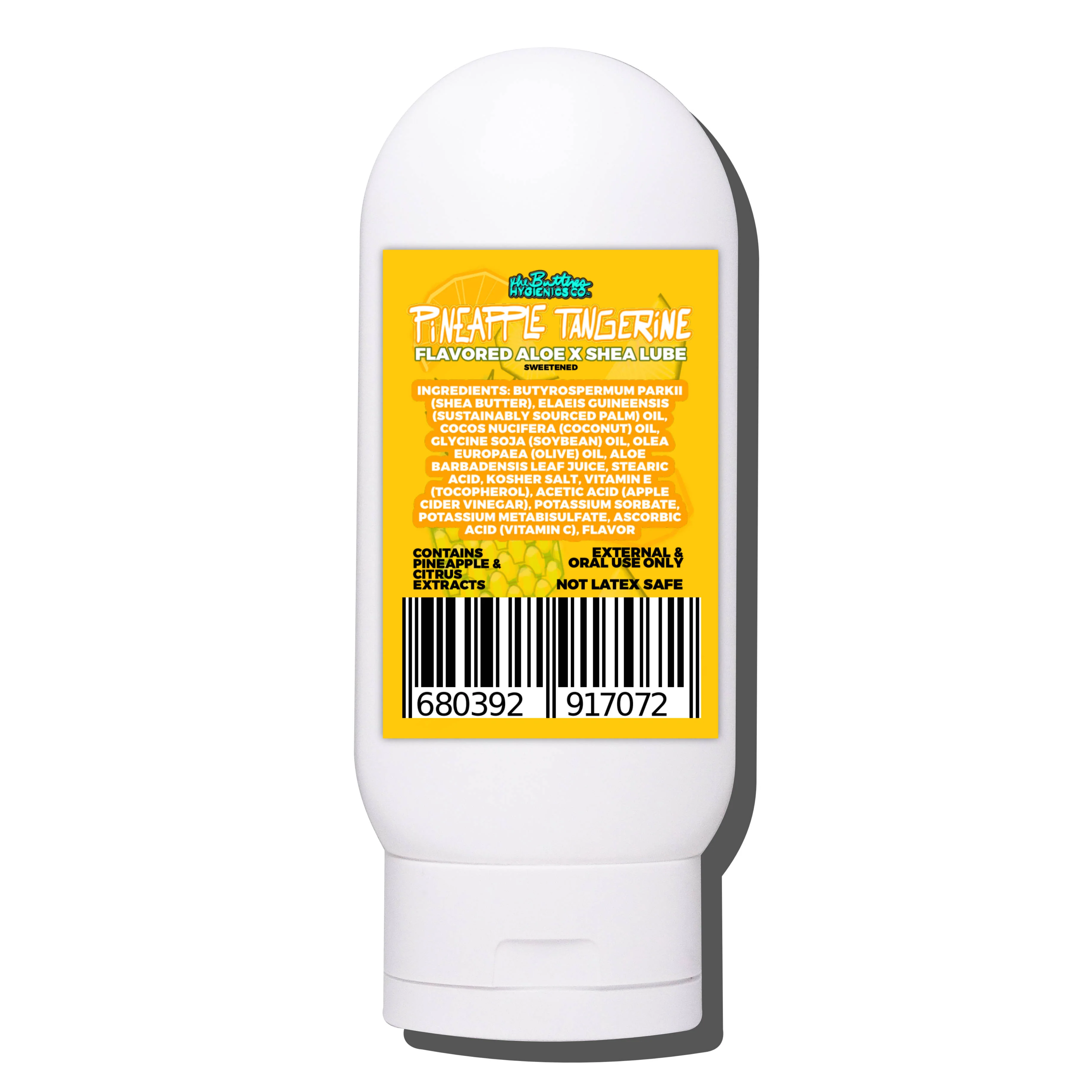 Pineapple Tangerine Lube: The Butters Flavored | Aloe X Shea - Natural Flavor - Image 3
