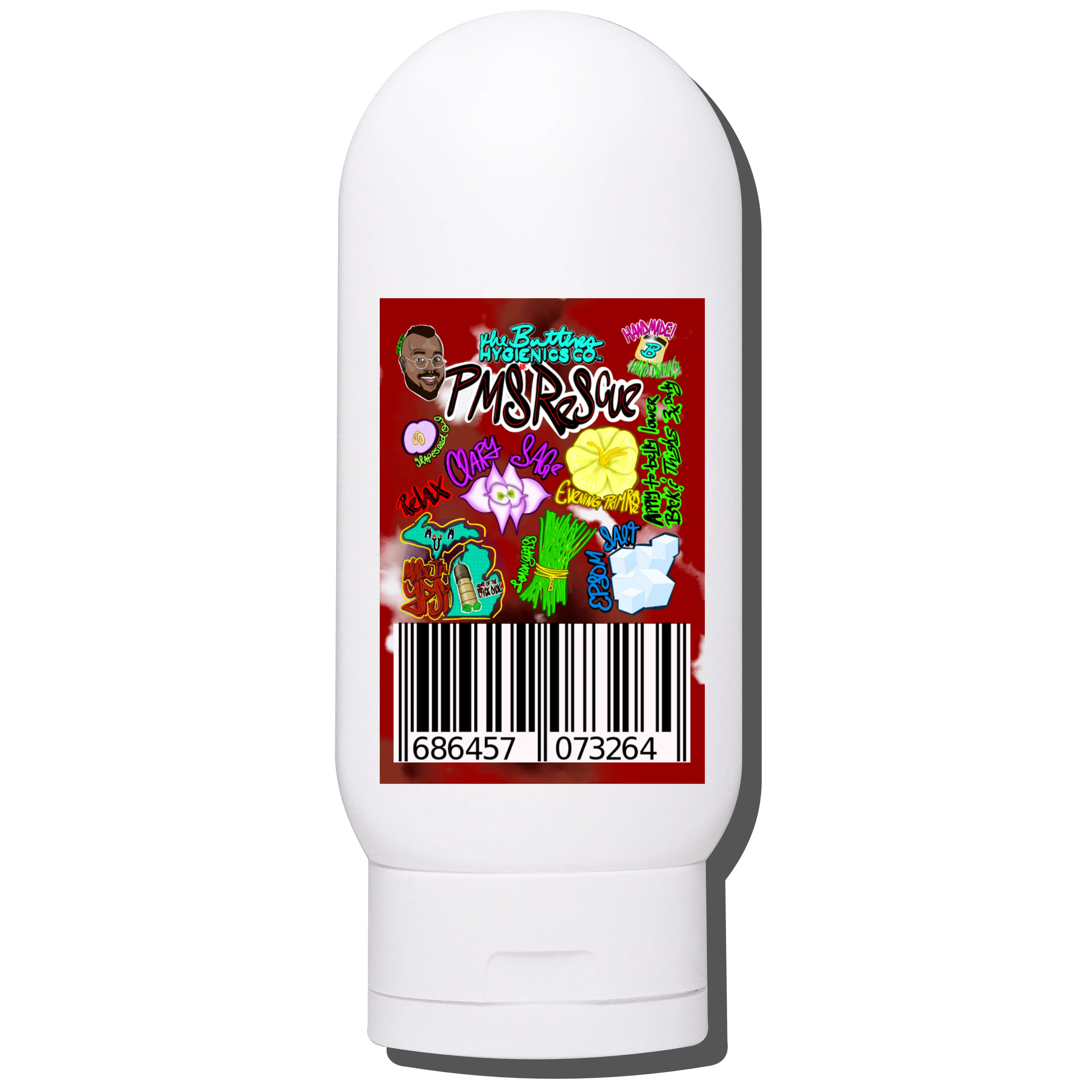 PMS+ RESCUE CBD Menstrual Relief Cream W/ SAGE, EPSOM, EVENING PRIMROSE (400MG or 800MG Pure Isolate) - Image 5