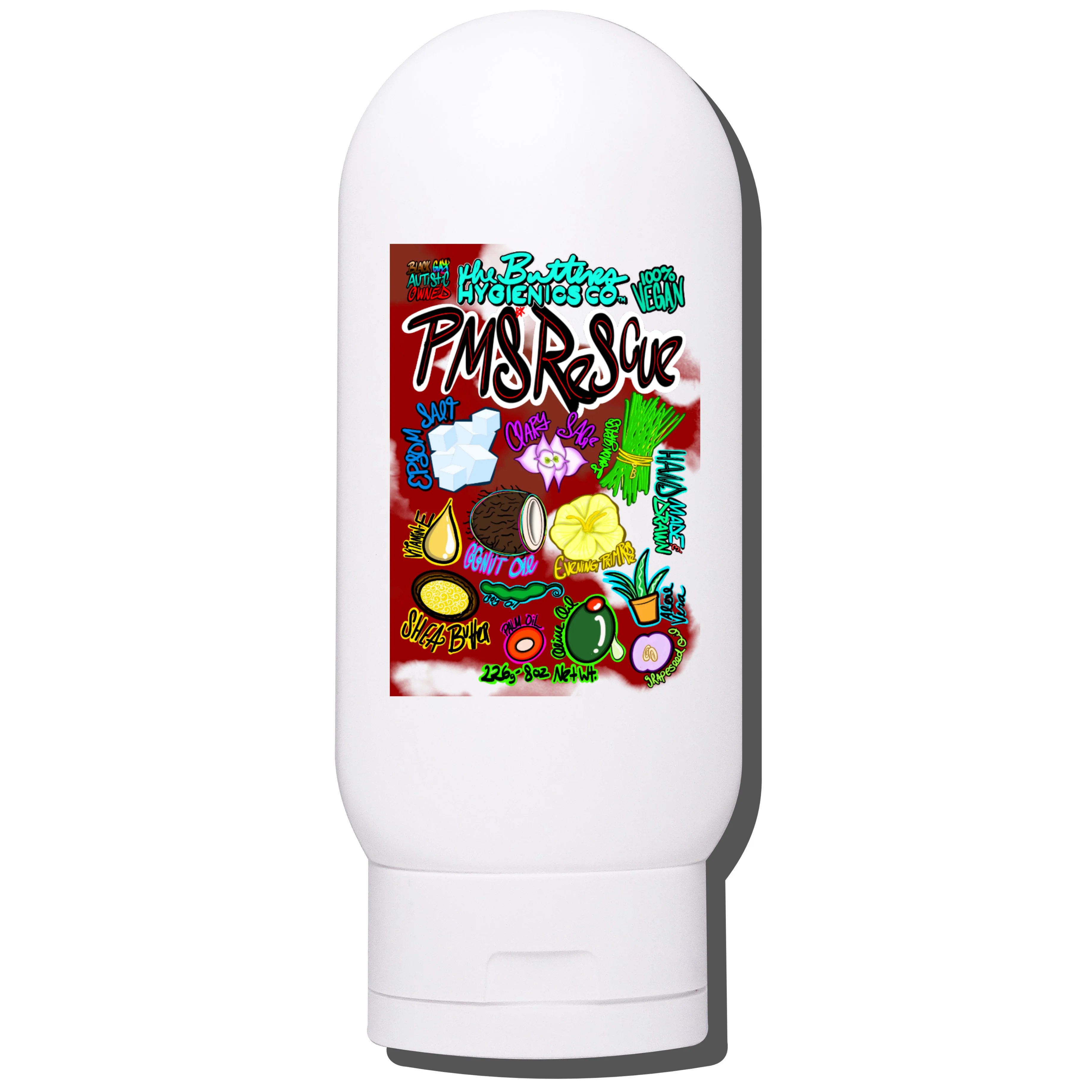 PMS+ RESCUE Cream - Menstrual Cycle Comfort | Clary Sage X Evening Primrose - Image 6