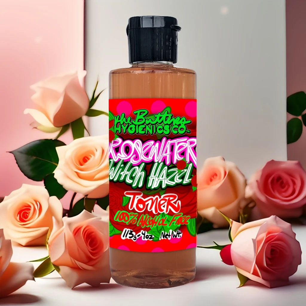 Rosewater X Witch Hazel Facial Toner [100% Alcohol-Free & Oil-Free] - Image 3