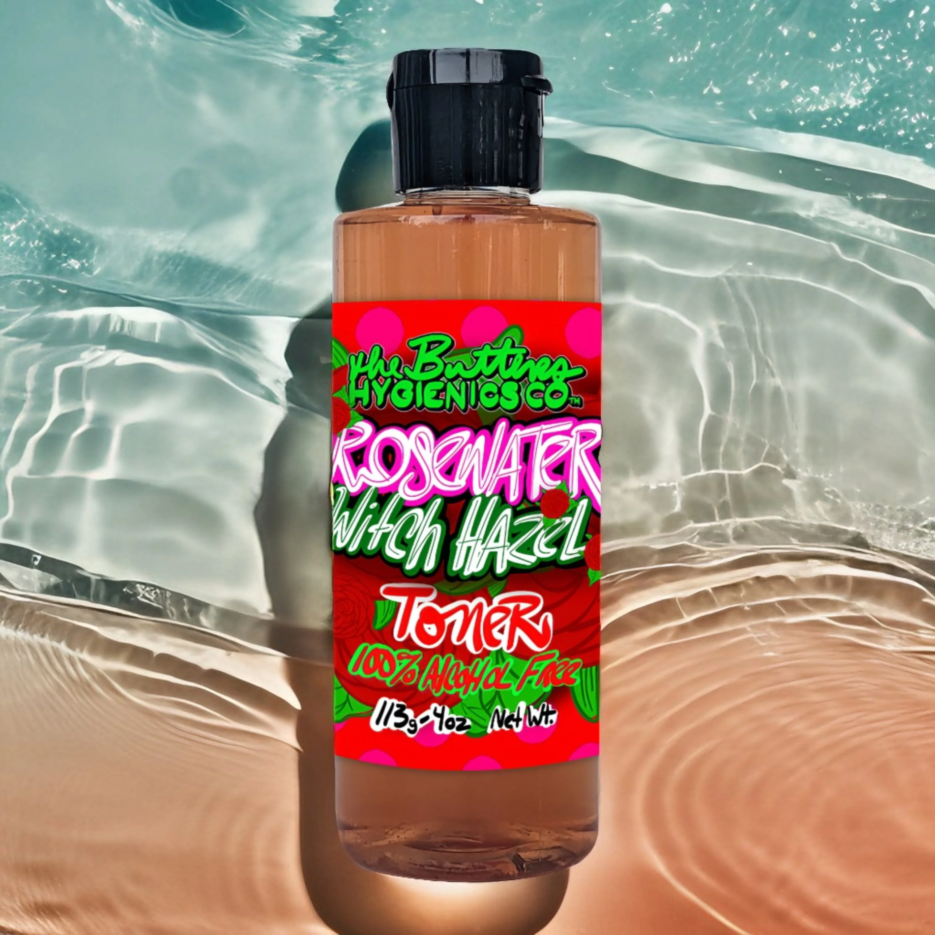 Rosewater X Witch Hazel Facial Toner [100% Alcohol-Free & Oil-Free] - Image 9