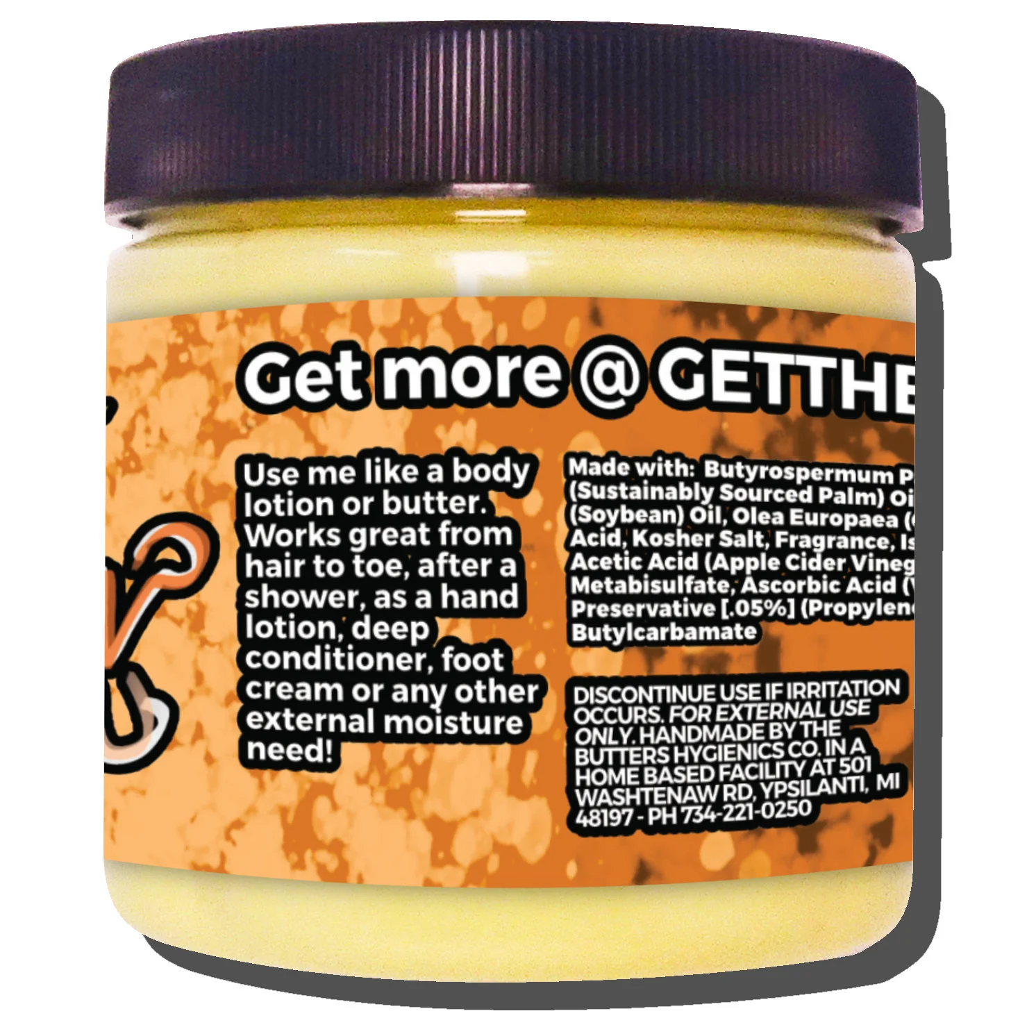 Sweet Bourbon Cream | Cocoa Butters [12%] Body Moisturizer - Image 5