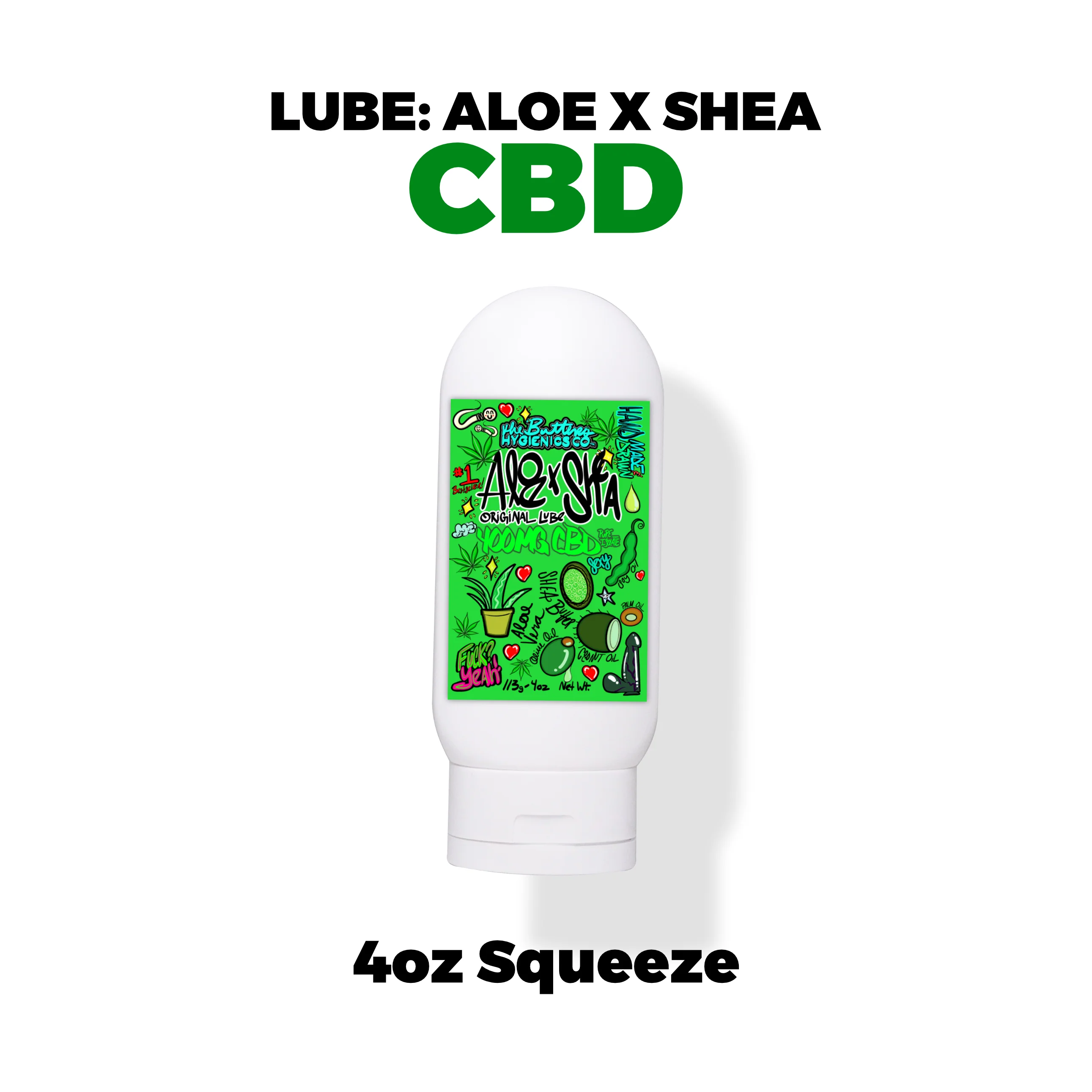 The Butters CBD Aloe X Shea Lube – Ultra-Moisturizing Hybrid Lubricant w/ CBD Isolate - Image 6