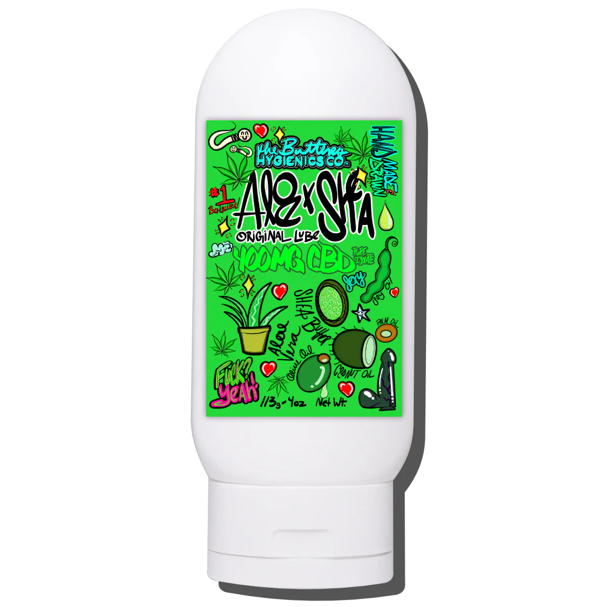 The Butters CBD Aloe X Shea Lube – Ultra-Moisturizing Hybrid Lubricant w/ CBD Isolate - Image 7
