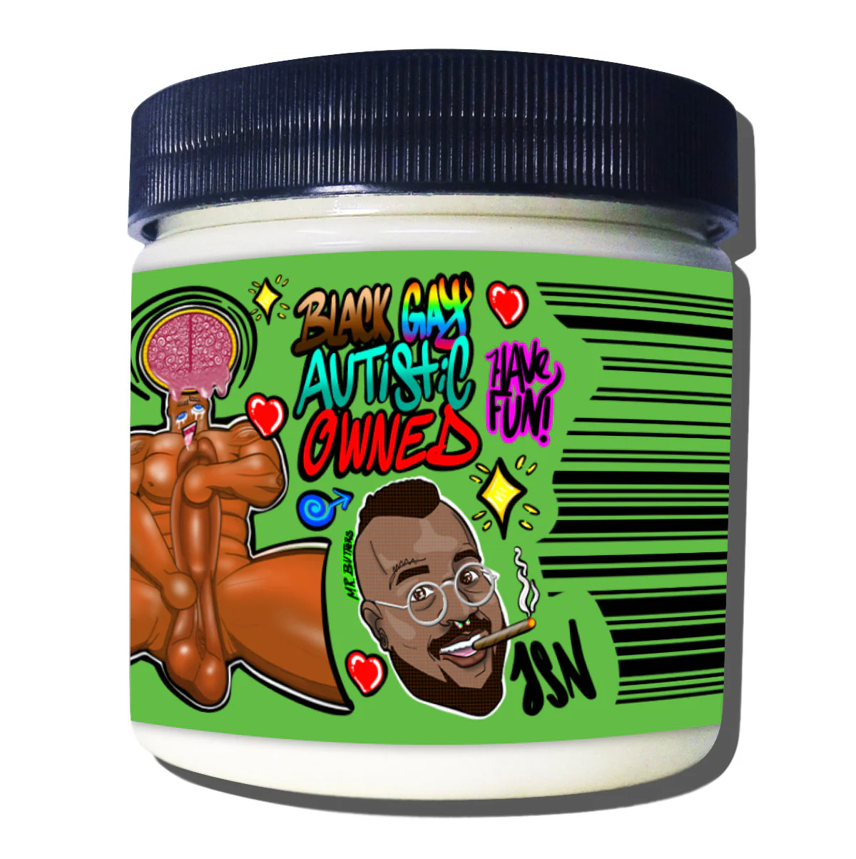 Palm Grease CBD - Original Recipe | CBD Extra Thick Lube for Masturbation & Fisting | Grapeseed & Sustainable Palm Butter - Image 5