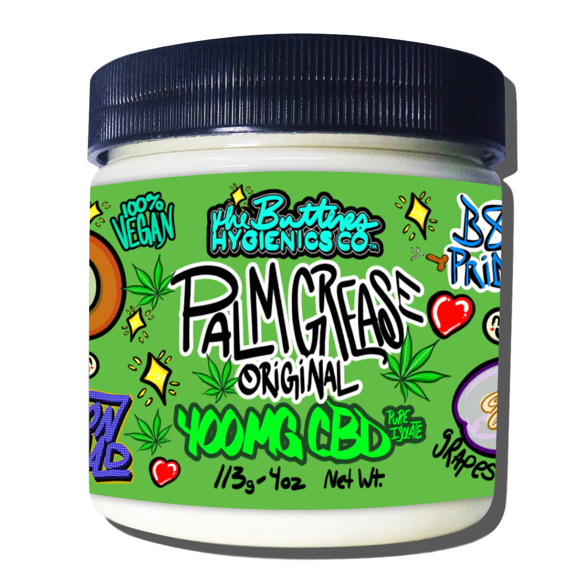 Palm Grease CBD - Original Recipe | CBD Extra Thick Lube for Masturbation & Fisting | Grapeseed & Sustainable Palm Butter - Image 8