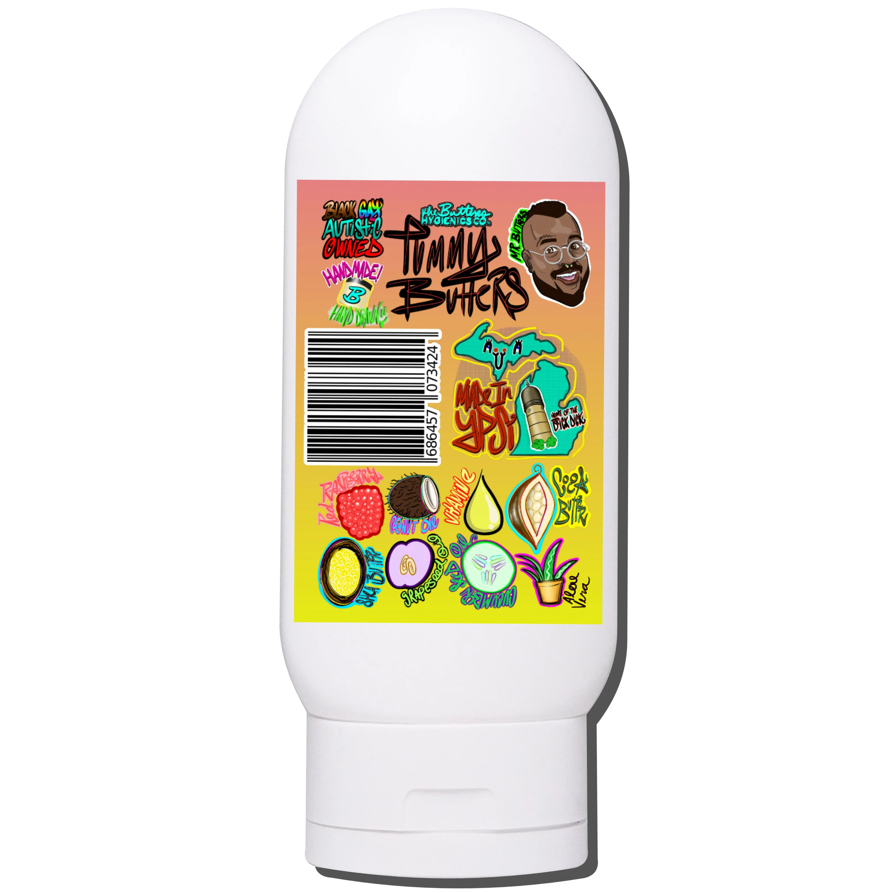 Tummy Butter🧈 - Stretch Mark Minimizer/Skin Re-Inflater | Cocoa Butter X Red Raspberry - Image 3