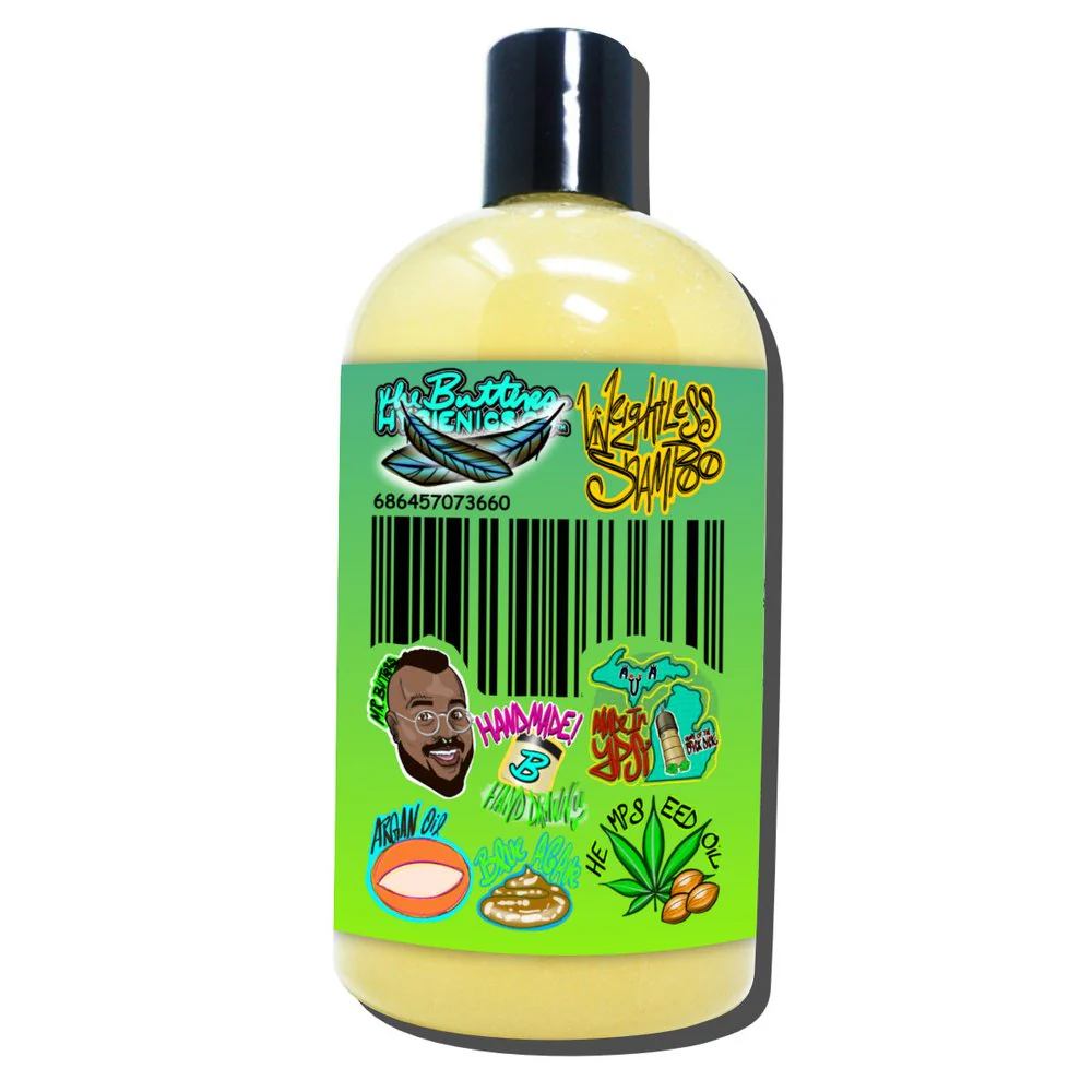 Weightless Clarifying Shampoo - Hempseed Oil X Blue Agave - Image 3