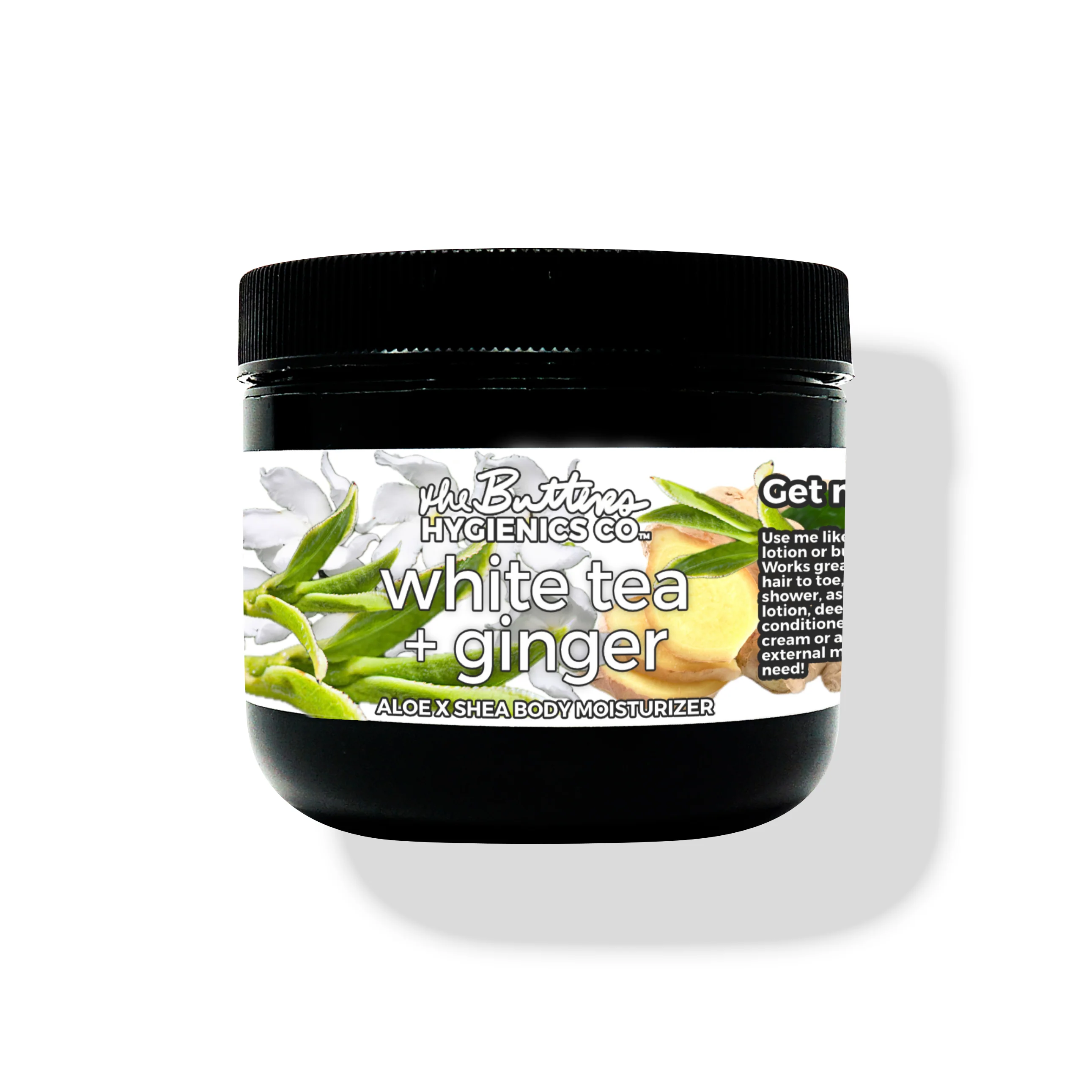 White Tea + Ginger #75 "Focus & Fortitude" - Aloe X Shea Body Moisturizer *Scent of the Year 2026* - Image 10